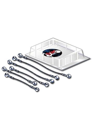 KIT CAVI FRENO CON OCCHIELLI IN ACCIAIO