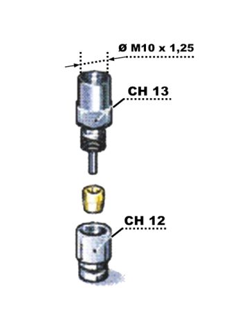 RACCORDO FEMMINA IN ACCIAIO